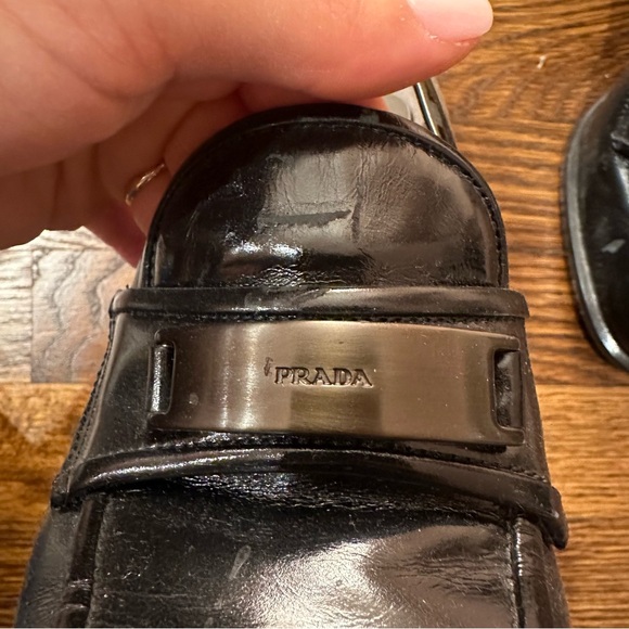 Prada Black Leather Heels - Picture 7 of 9